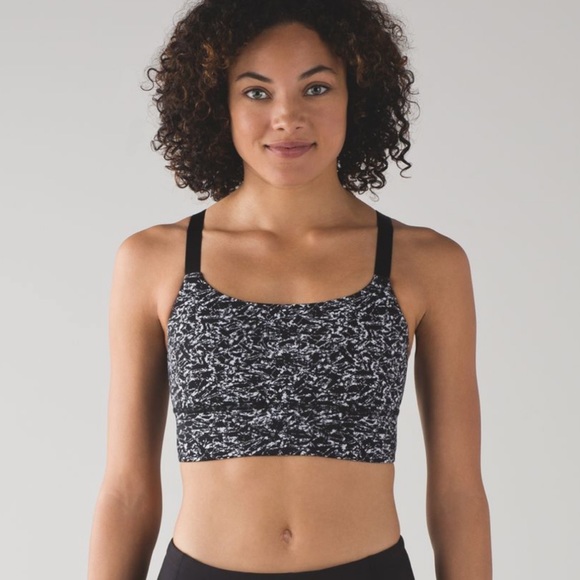 lululemon athletica Other - Lululemon 🍋 Both Ways Bra - Iced Wave white/black Size 6